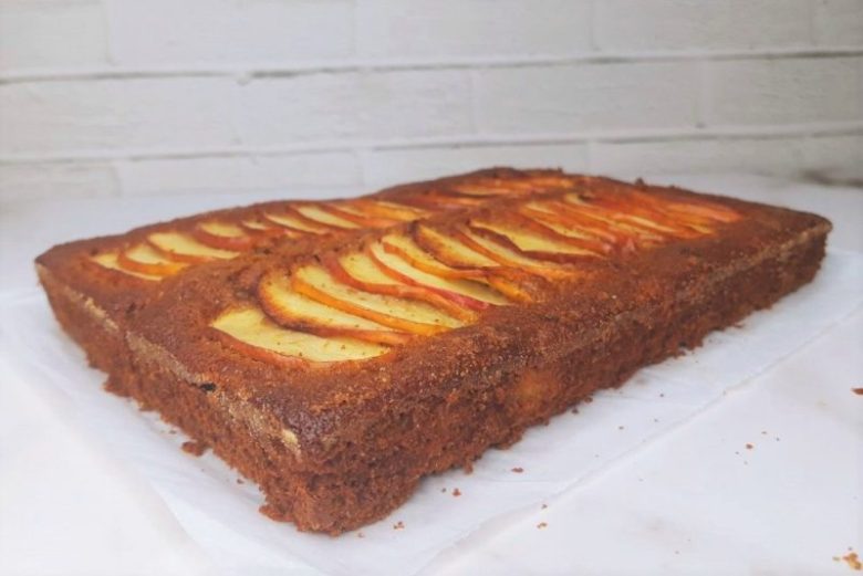 Cuadraditos De Manzana Con Harina Integral