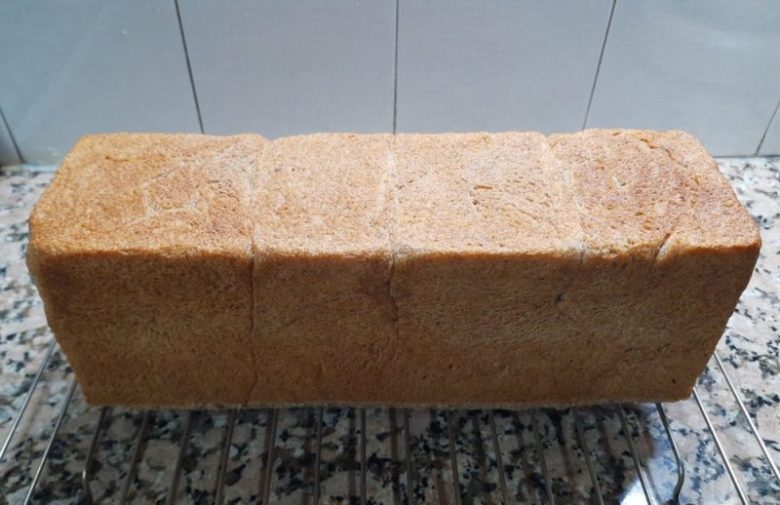 Pan De Miga Integral Vegano