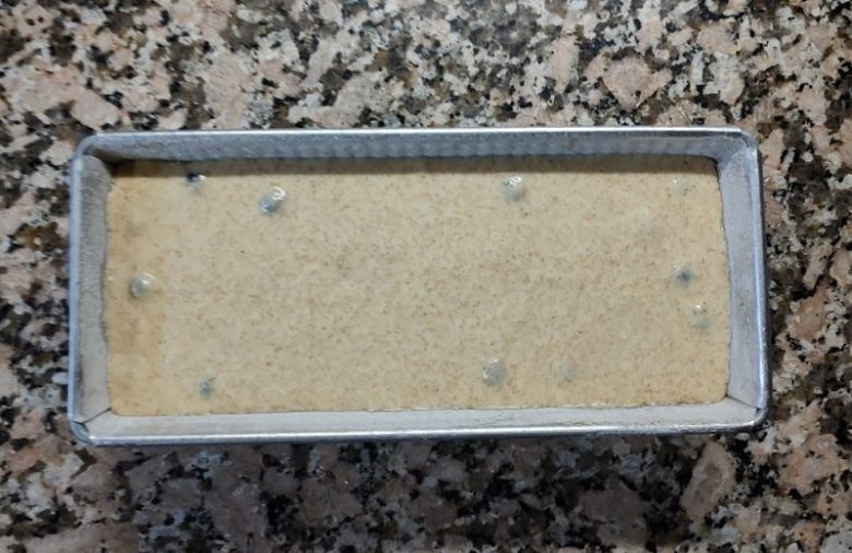 Budín Integral De Limón Y Arandanos Sin Azúcar